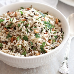 Pecan Parsley Rice