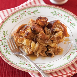 Rum Raisin Bread Pudding