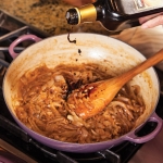 dark caramelized onions