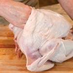 loosening skin from turkey
