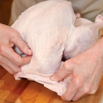 tucking turkey wings under breast