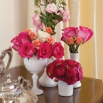 valentine paper flower details