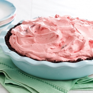 chocolate cherry chiffon pie