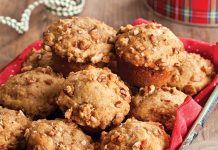 Morning Glories Banana Streusel Muffins