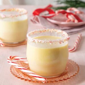 Candy Cane Eggnog
