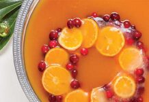 Satsuma-Cranberry Prosecco Punch Satsuma-Cranberry Prosecco Punch
