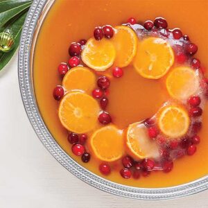 Satsuma Cranberry Prosecco Punch