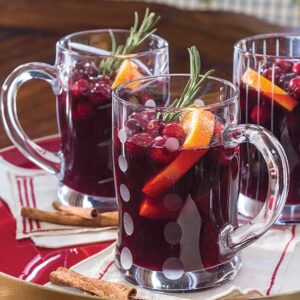 Cranberry Pomegranate Holiday Punch