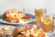 Mac and Cheese-Chicken Sandwiches Mac and Cheese-Chicken Sandwiches