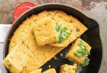 Cornbread with Green Onions Cornbread with Green Onions