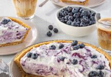 Frozen Blueberry Cream Pie Frozen Blueberry Cream Pie