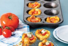 Muffin Tin Tomato Breakfast Sandwiches Muffin Tin Tomato Breakfast Sandwiches