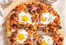 Butternut Squash Breakfast Pizza Butternut Squash Breakfast Pizza