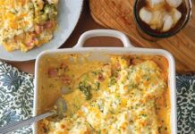 Broccoli, Ham & Cheddar Cobbler Broccoli, Ham & Cheddar Cobbler