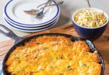 Beef Pot Pie with Cornbread Crust Beef Pot Pie with Cornbread Crust