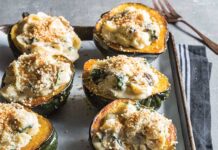 Mac & Cheese-Stuffed Acorn Squash Mac & Cheese-Stuffed Acorn Squash
